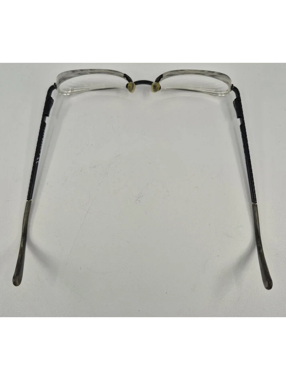 Tory Burch TY 1003 107 50-17-135 Black Metal Half Rim Eyeglasses Frame